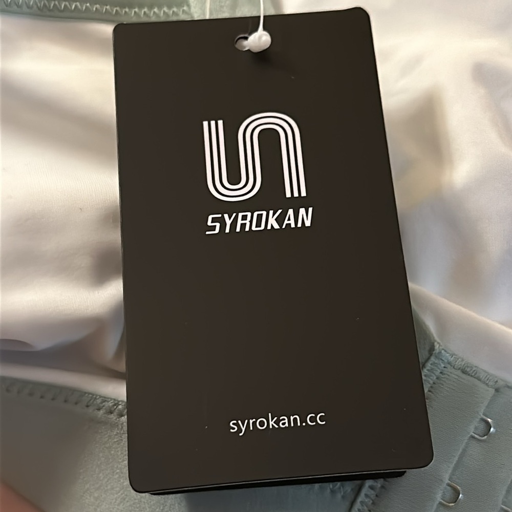 Syrokan Comfort Sports Bra Wireless Thin Cup Medium Support NWT 38DD A291 - Picture 12 of 15